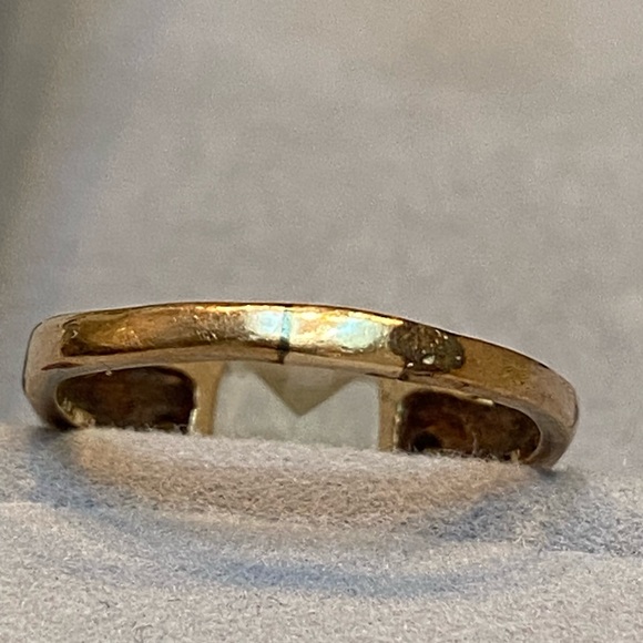 Vintage 10k Gold Cocktail Ring size 8. Marked 10k - Picture 11 of 12